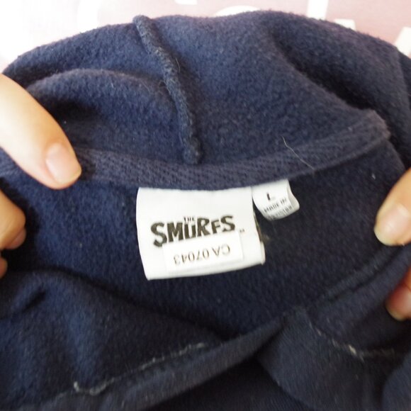 Smurfs Navy Blue Sweat Shirt - Picture 3 of 3